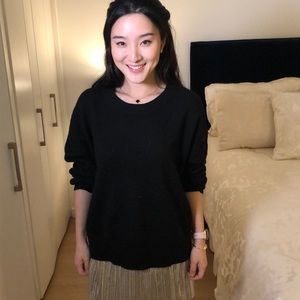 Zadig Voltaire Cashmere Pullover with Sequin Star